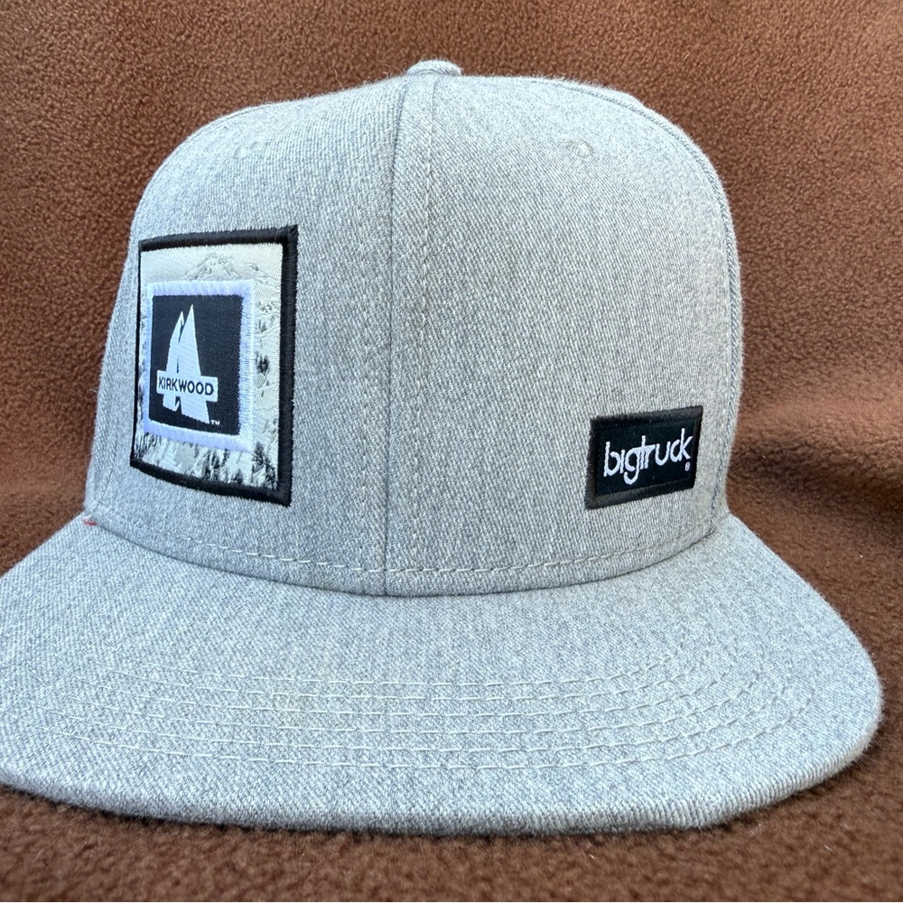 Kirkwood Resort Bigtruck Heather Gray Snapback Hat